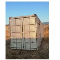 【河南洛阳】出售集装箱2.4米X15米两台… 304不锈钢地板 废铁价， 顶盖可以打开