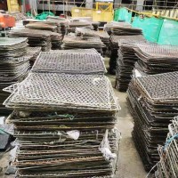 【河南郑州】出售钢笆网75/95四边包，废铁价三挂车