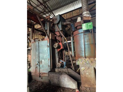 【四川成都彭州】出售铸造厂设备废铁价，空压机，打砂机，退火炉一套，抛丸机一套，碾砂机，钢包，全部是好的能使用的图5