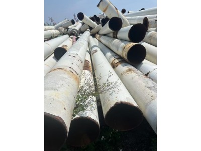 【福建泉州】出售一批无缝钢管，直径400～300的壁厚是一公分的，长度6米之12米。有四百吨左右图4